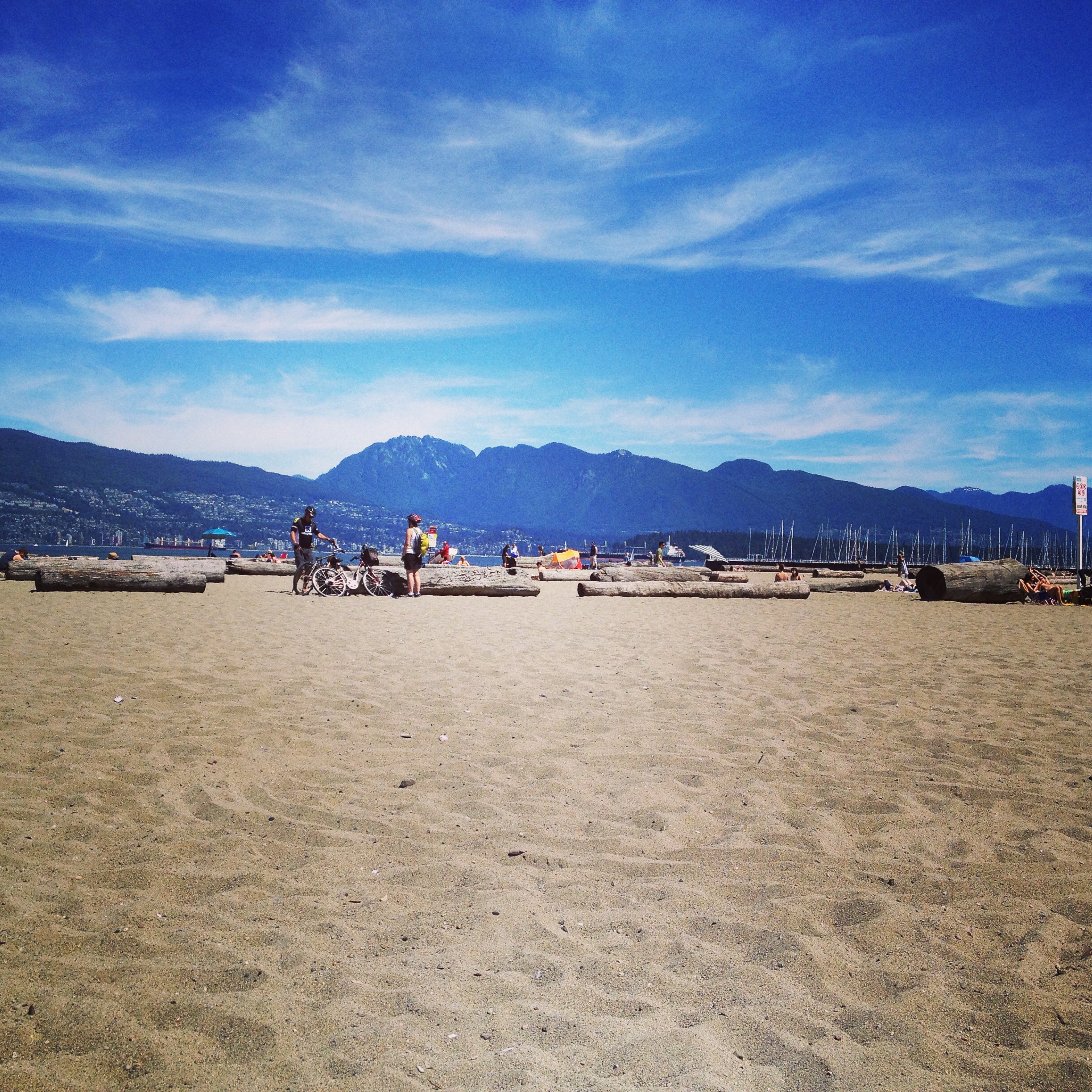 Afternoon at Locarno Beach