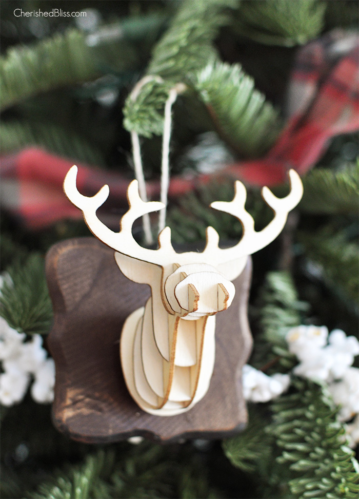 3D-Deer-Head-Christmas-Ornament